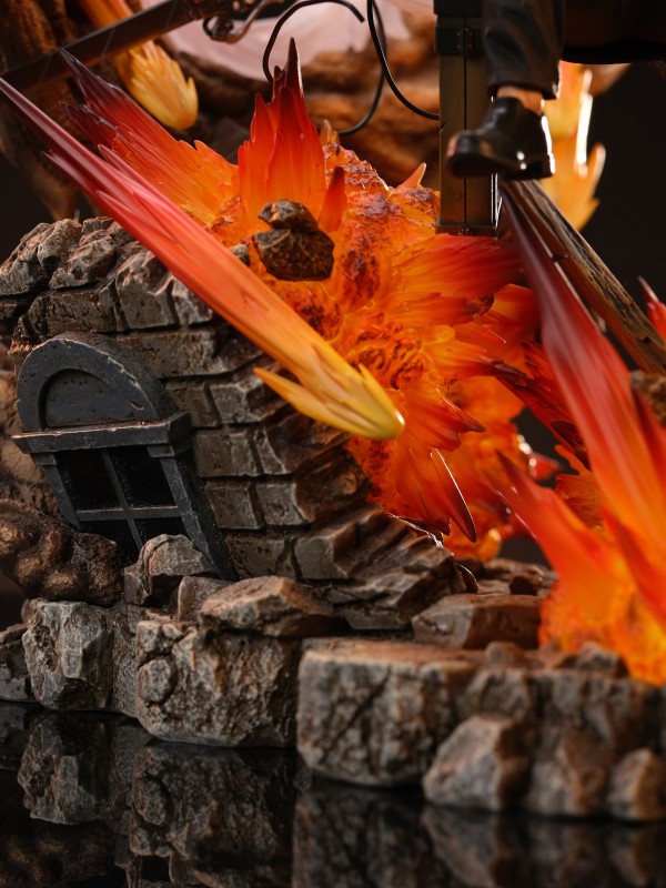 Model Power Studio Attack on Titan Levi Ackerman Street Fighting 1/6 Statue